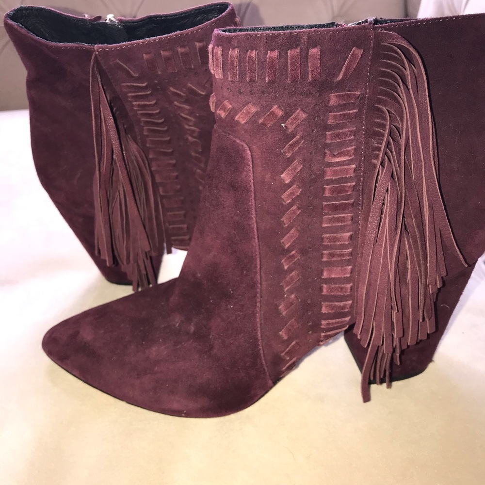 Rebecca Minkoff fringe booties - Picture 4 of 5